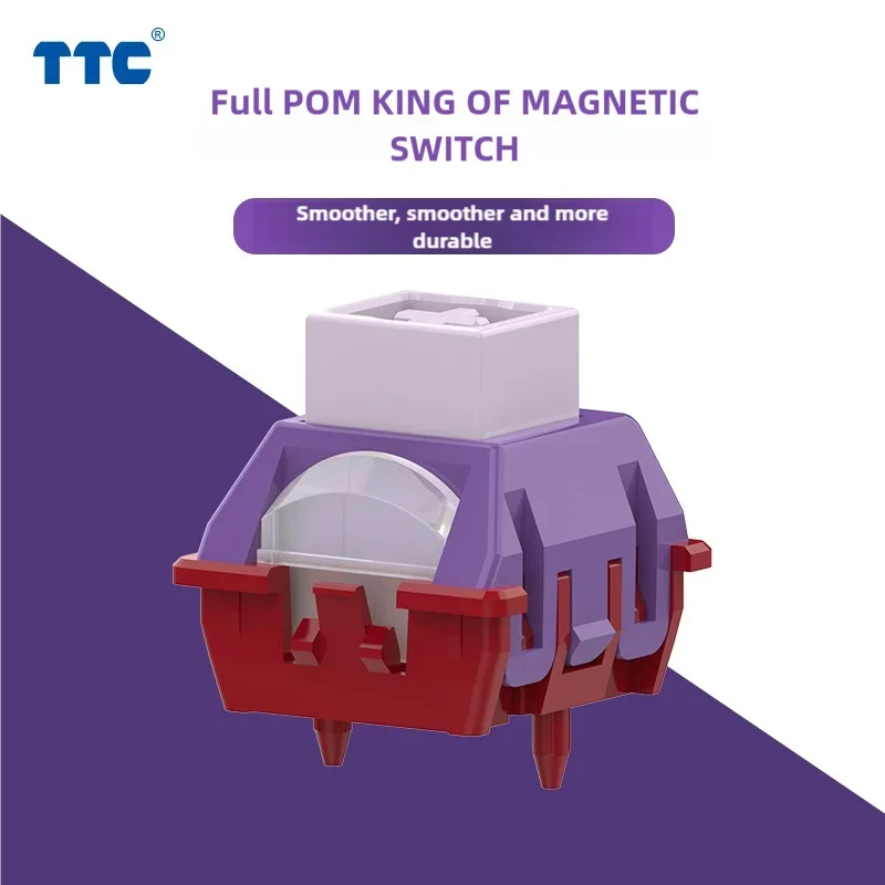 Esports Gaming Keyboard And Mouse - TTC Full POM King Of Magnetic