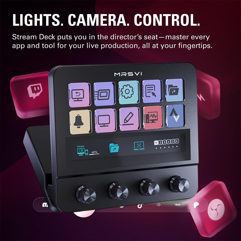 MRSVI N4 Stream Deck Controlle - Elgato Stream Deck recension och pris