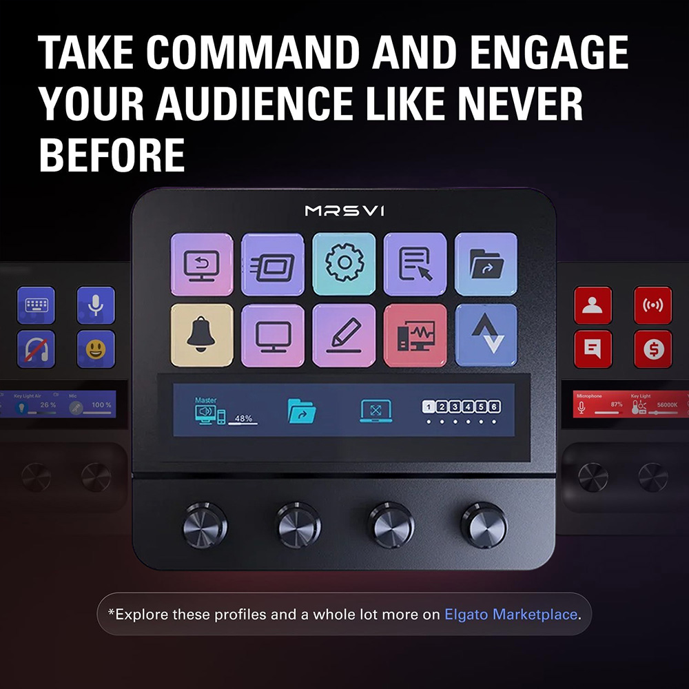 MRSVI N4 Stream Deck Controlle - Elgato Stream Deck recension och pris