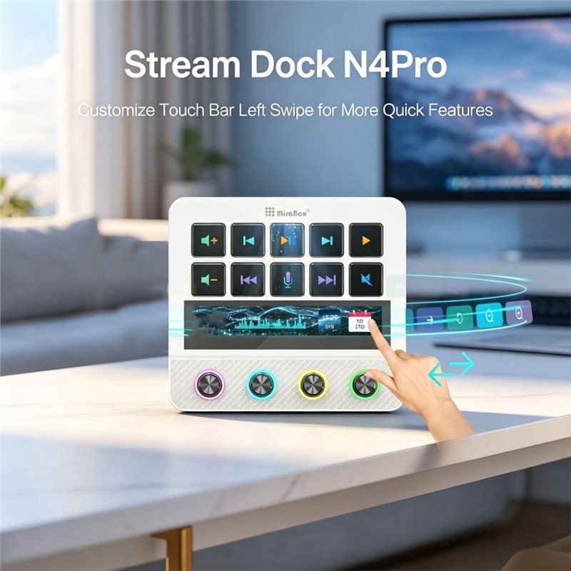 Mirabox N4 Pro 1 Stream Deck C - Elgato Stream Deck recension och pris