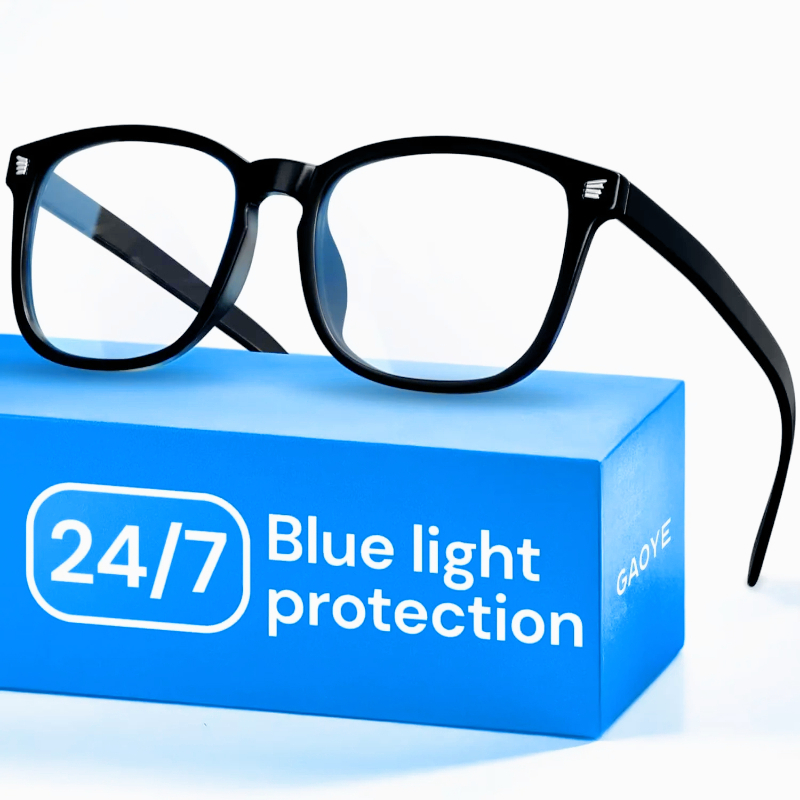 Black Blue Light Glasses for C - Gaming Glasses Blue recension och pris