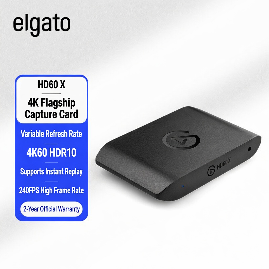Elgato HD60 X 4K60 HDR10 Video - Elgato Stream Deck recension och pris