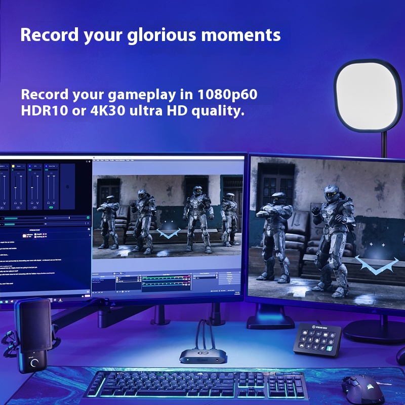 Elgato HD60 X 4K60 HDR10 Video - Elgato Stream Deck recension och pris