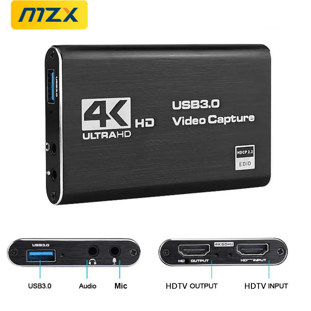MZX Video Capture Card Box 4K  - Elgato Stream Deck recension och pris