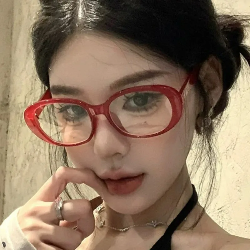 Y2K Glasses Retro Oversized Sq - Gaming Glasses Blue recension och pris