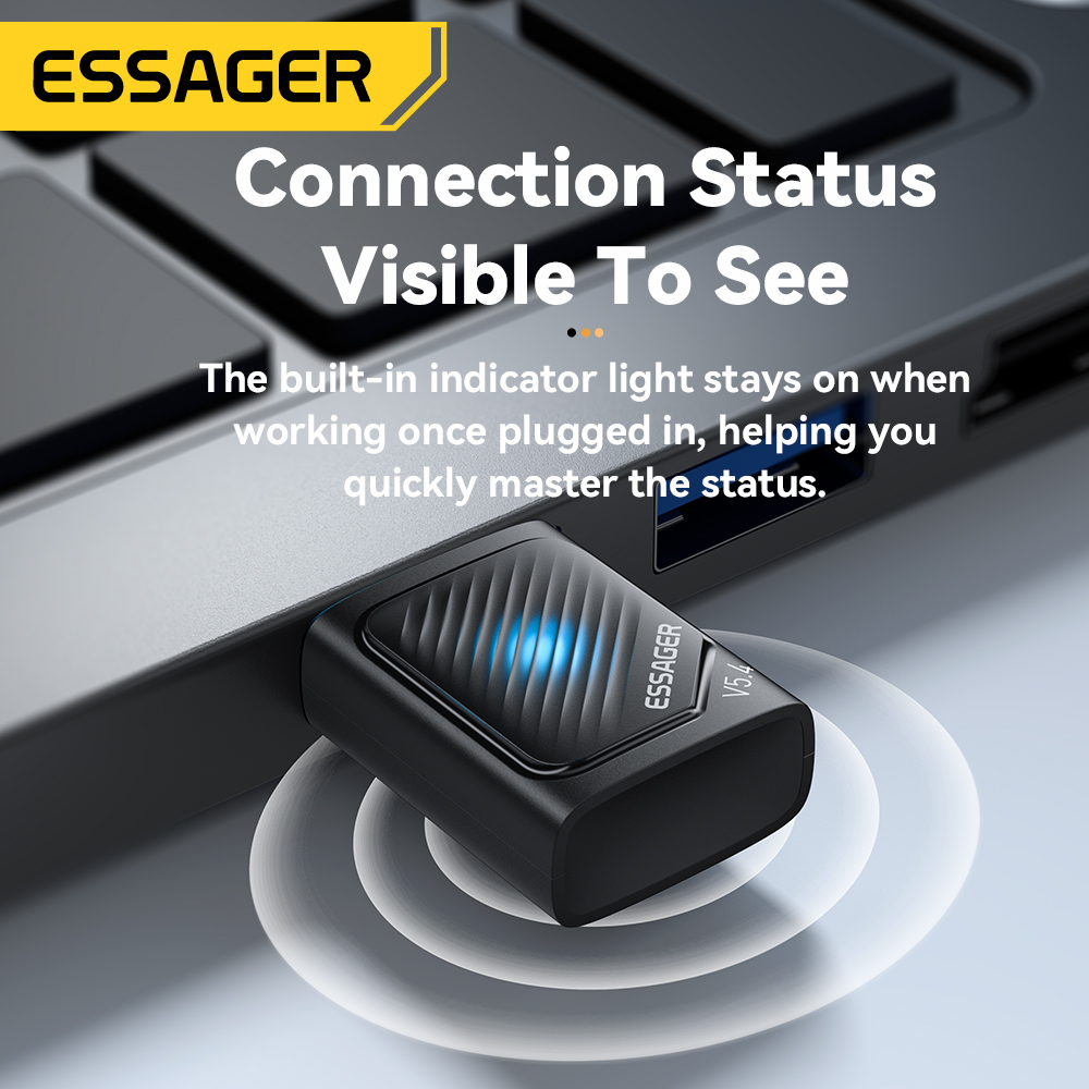 Essager USB Bluetooth 5.4 Adap - Esports Wireless Gaming Mouse recension och pris