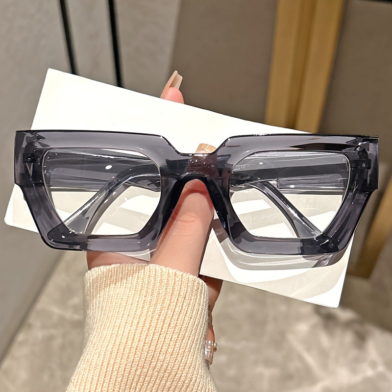 New Fashionable Thick Frame Sq - Gaming Glasses Blue recension och pris