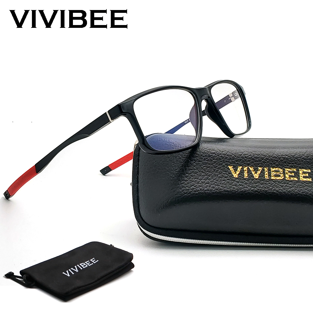 VIVIBEE Sports Men Blue Light  - Gaming Glasses Blue recension och pris