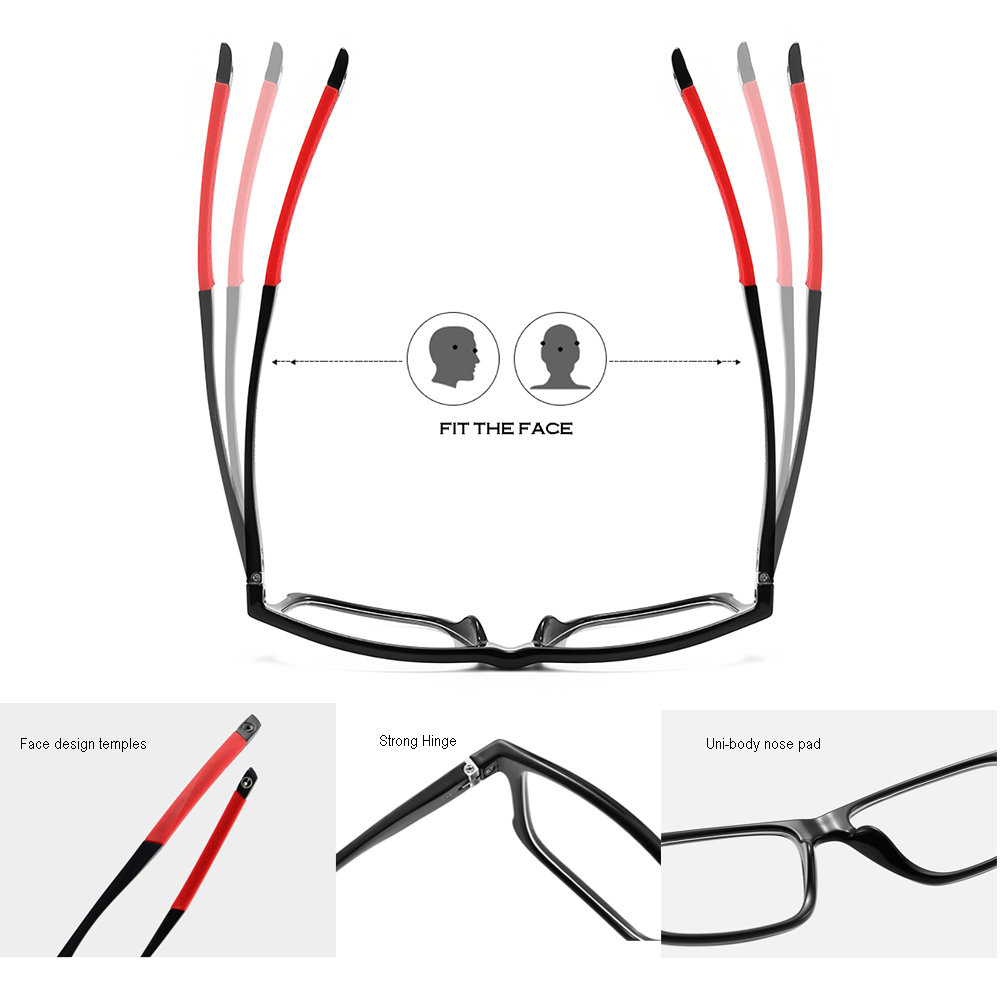 VIVIBEE Sports Men Blue Light  - Gaming Glasses Blue recension och pris