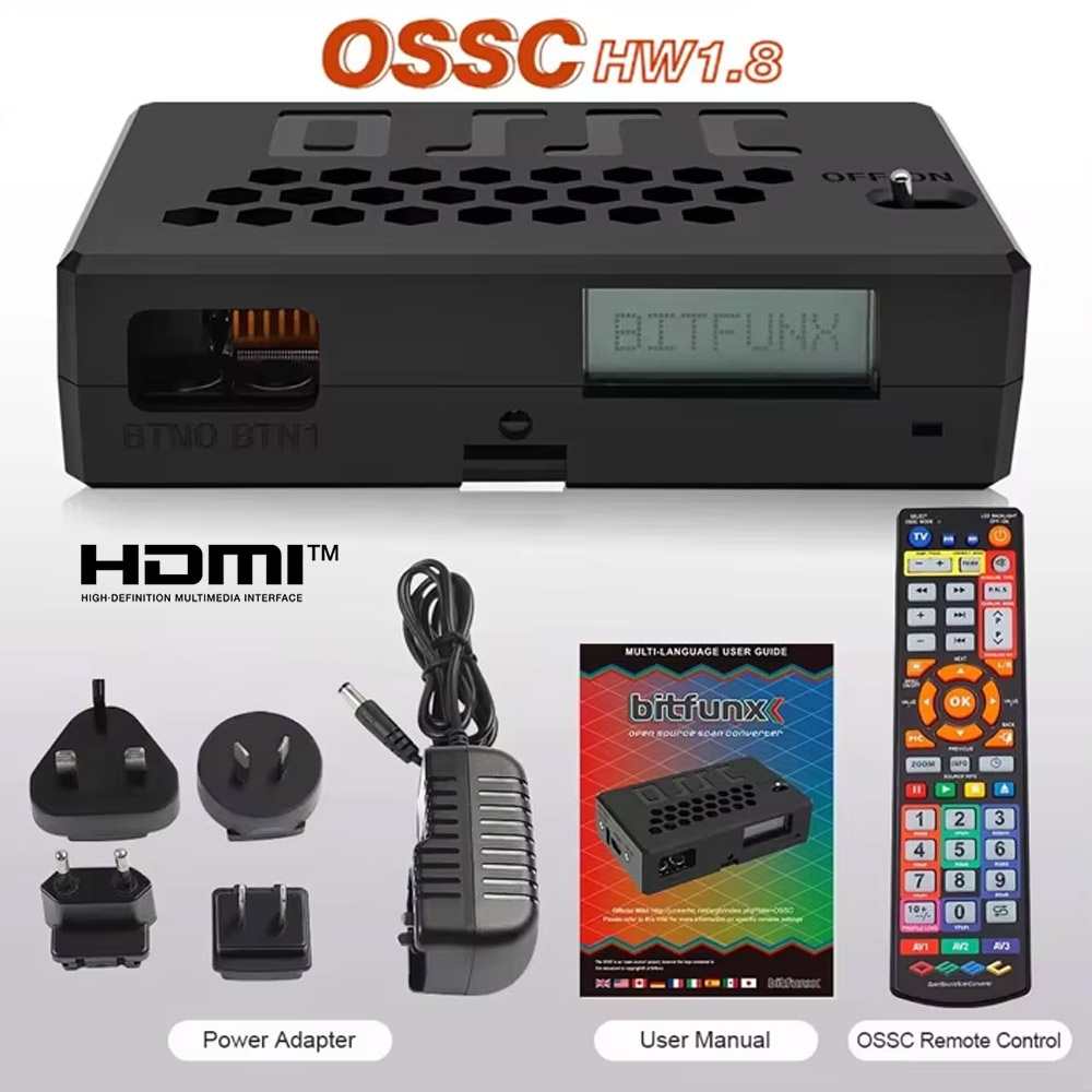 BitFunx V1.8 OSSC Upscaller Op - Elgato Stream Deck recension och pris