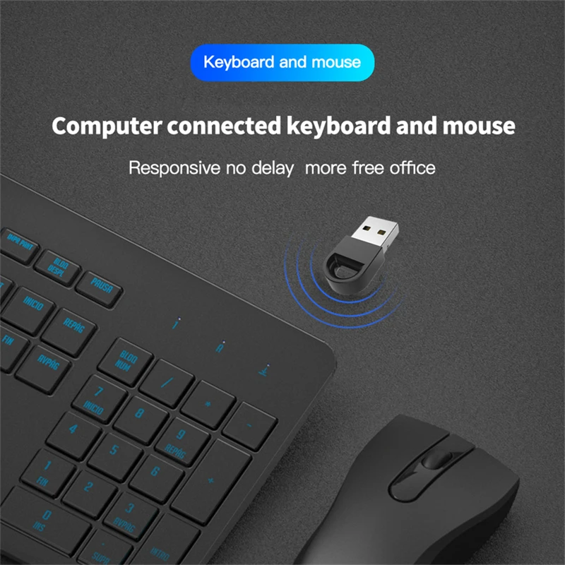 USB Bluetooth 5.1 Adapter USB  - Esports Wireless Gaming Mouse recension och pris