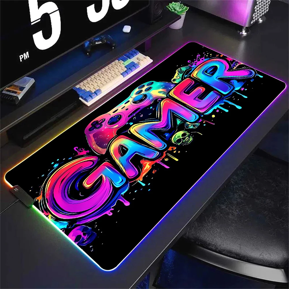 RGB Neon Gaming Controller Art - Esports Gaming Stocks recension och pris