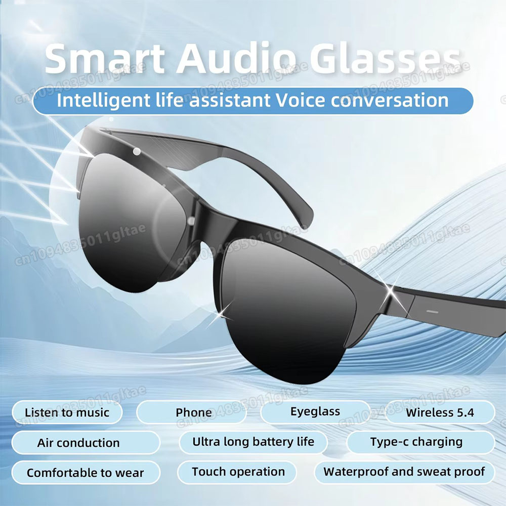 New Camera Control Smart Glass - Gaming Glasses Blue recension och pris