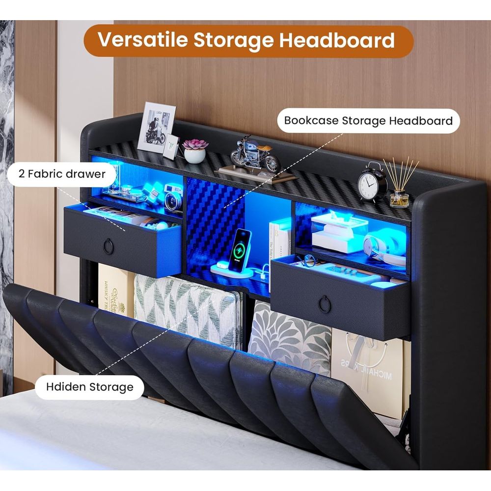 Twin Bed with Storage Board, 2 - Esports Gaming Platform recension och pris
